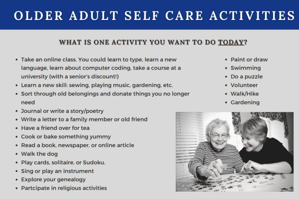 Older Adult Self Care Activities