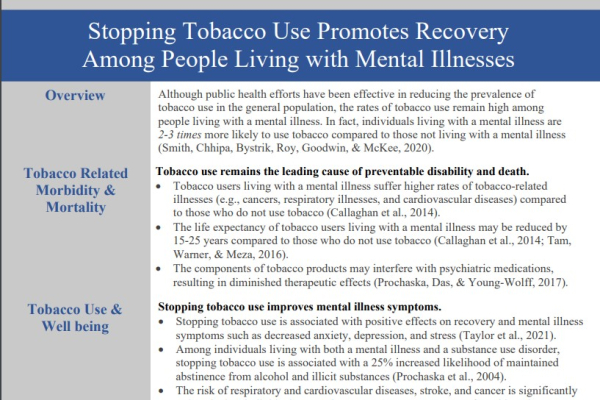 Stopping tobacco