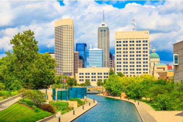 photo of Indianapolis canal walk