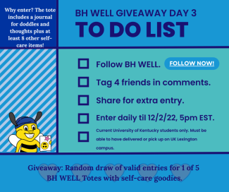 BH WELL Giveaway Day 3