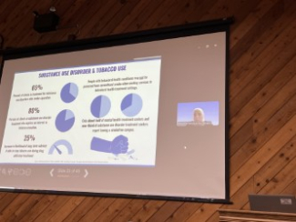 Bassema presenting via Zoom