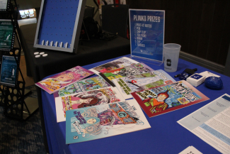 BH WELL Comic Books displayed on BH WELL table