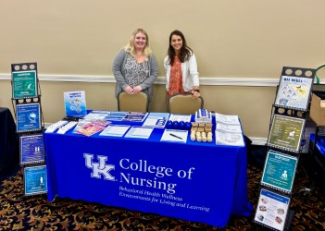 BH WELL team members tabling