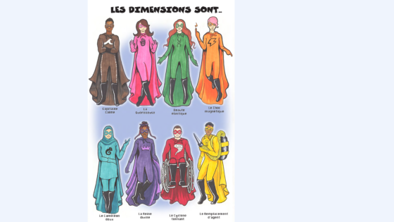 8 super hero characters with their names