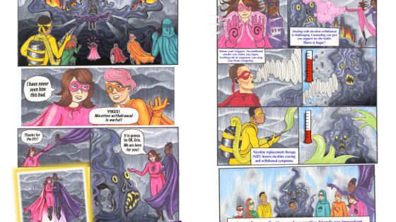 bh well comic spread
