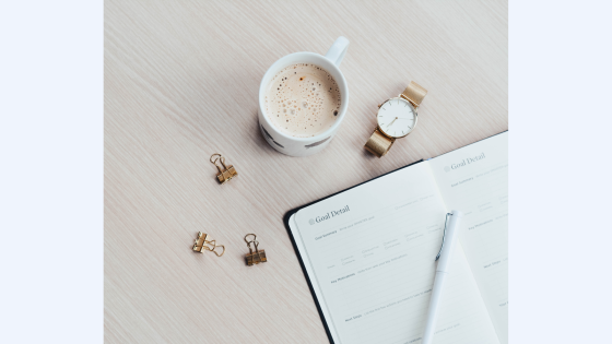 image of coffee and to do list